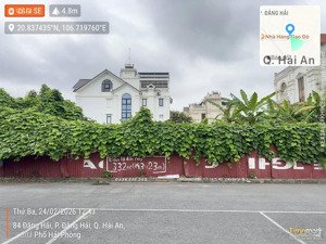 bán lô đất 332,4m2 biệt thự phúc lộc - lê hồng phong, đã có sổ đường to 40m