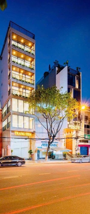 toà căn hộ & văn phòng mặt tiền đường đống đa, dòng tiền : 500 triệu/ tháng - giá bán : 84 tỷ