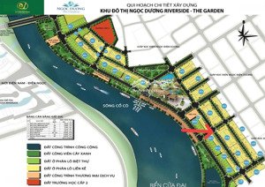 100m2 đường 7,5m kđt ngọc dương cách sông 50m giá đầu tư siêu hời