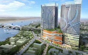 cho thuê cc mipec riverside, full đồ, dt: 85m2, gồm: 2pn, 2vs, view sông hồng đẹp nhất dự án