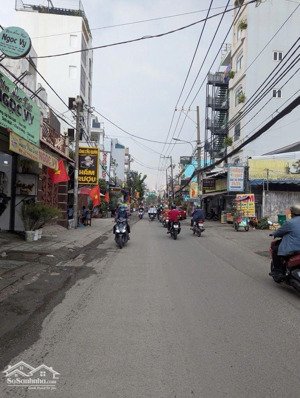 hàng hiếm - mặt tiền kinh doanh nguyễn văn khối - ngang đẹp gần 7m - nhà 3 tầng tiện sửa mới