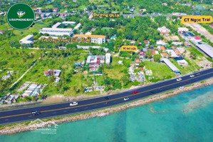 đất thổ đường thông biển tân đức đông, kkt vân phong, dt 119,8 m2, giá 1,3 tỷ, đường ôtô