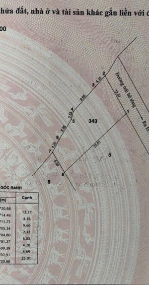 đất bán cơ hội đầu tư 3 mặt tiền đường