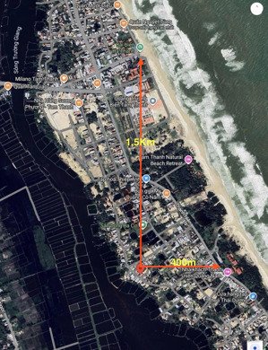 sẵn sổ. đúng 1 lô giá 2,5tr/m2 đất biển. tiềm năng sinh lời