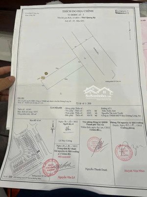 bán đất nền dự án ở khu dân cư idico tân an, 2,99 tỷ, 100m2, giá siêu hời!