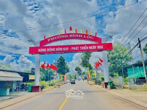 chỉ 690 triệu sở hữu đất bình lộc 125m² full thổ cư, sổ riêng, gần kcn long khánh