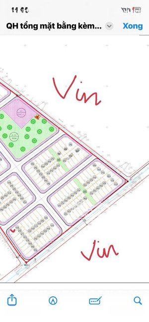 bán đất đấu giá dt104,54m2 lô góc ở vị trí đắc địa , sát vin olympic thể thao