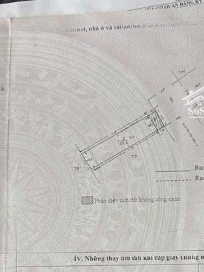 bán nhà hẻm 1570 đường võ văn kiệt, 3.5x15m, 3 tấm, giá 6.2 tỷ