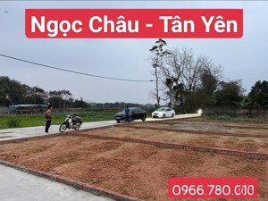 chính chủ cần tiền bán gấp lô đất 118m2 ở ngọc châu tân yên giá chỉ 700tr 