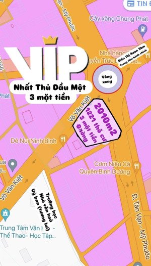 lô góc showroom 3 mặt tiền mỹ phước tân vạn sát trung tâm thành phố mới bình dương.
2000m2 1200 thổ