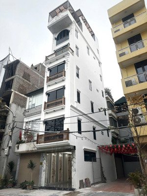 siêu phẩm 7 tầng phố đàm quang trung nhà mới full nội thât xịn oto 7 chỗ tránh nhau