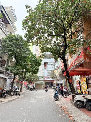 bán nhà mp mỗ lao bám sát mặt đường vũ trọng khánh, dt 45m x 5 tầng thang máy, đường 5m, kd tốt.