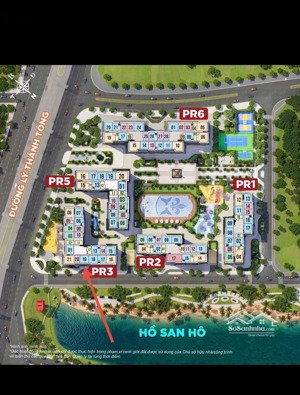 căn paris 2 ngủ view sông san hô đẹp