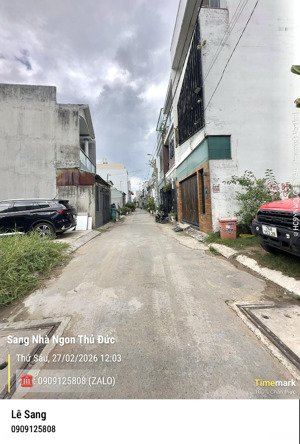 đất rẻ - 3.15 tỷ - hẻm 5m - khu đồng bộ - sổ hồng riêng - 51m2 ngang 5 - ko lỗi.
