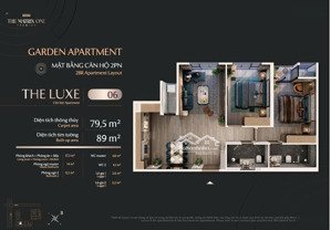siêu phẩm 2 ngủ m1.12b.06 dự án the matrixone, 79,5m, giá 11,6 tỷ. liên hệ: 