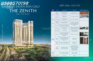 Bán căn hộ 2PN, 2WC, 66m2 tại The Zenith Hải Phòng, giá 2,3 tỷ