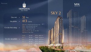 chính thức nhận booking dự án imperia sky park nam an khánh linh hoạt các loại hình căn hộ
