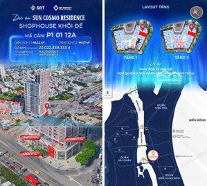 cực sốc!! còn sót lại căn shophouse khối đế duy nhất view trực diện sông hàn đà nẵng, view pháo hoa