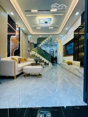 chỉ 5.850tỷ nhà mới ờ ngay - dt 48m2 đường đỗ thúc tịnh gò vấp - 5m ra hẻm xe tải - có pn tầng trệt