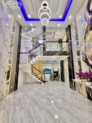 hẻm nhựa 10m - khu phân lô - nhà 5 tầng - ngang 5m - ngay chợ thạch đà - gò vấp - nhỉnh 9 tỷ