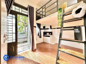 chdv gác ban công trung tâm khu tên lửa - full nội thất