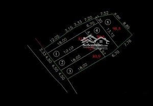 bán lô đất trục chính thôn định cương, gia bình,gần ql17, dt 80.9m2, giá 2t550 ( giá f0 )