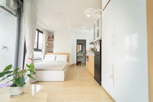cho thuê căn hộ studio tại 34 hoàng cầu, trung tâm quận đống đa diện tích 25m2 full nội thất