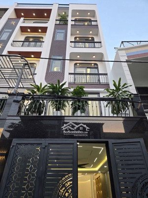 nhà mới keng 5 tầng - full nội thất - (4.2x14m) 5pn - hương lộ 2 - lê văn quới - chỉ: 7.6 tỷ (tl)