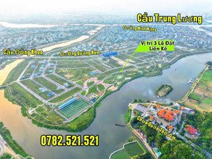 bán 3 lô liền kề duy nhất tại đường đầm sen thuộc kđt quy hoạch đẹp và cao cấp nhất tại đà nẵng