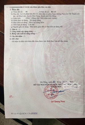 cần bán lô đất đào ngọc chua đường 5m5 khu vực đông đúc dân cư giá tốt.