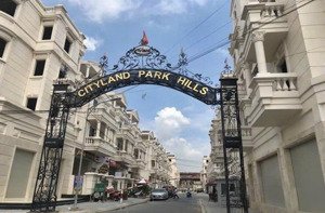 cho thuê nhà 1 hầm 4 lầu cityland park hills, phường gò vấp, tp.hcm, giá chỉ 38tr/tháng