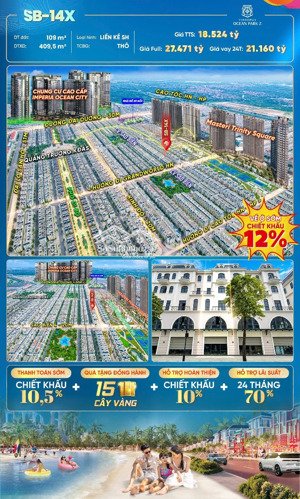 bán nhanh siêu phẩm sao biển gần công viên, gần chung cư 2 mặt tiền siêu hiếm