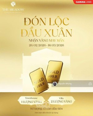 bán nhà biệt thự tại the meadow bình chánh, giá siêu hời chỉ với 10,5 tỷ, 105m2