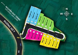 bán nhanh lô đất khu compound ô tô 7m, phường bình trưng đông, quận 2 dt 59m2 giá chỉ từ 6,8 tỷ