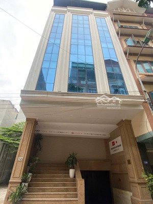 cho thuê tòa nhà phố trần thái tông. dt 135m2, 7 tầng 1 hầm, thang máy, đh. giá rẻ nhất cầu giấy