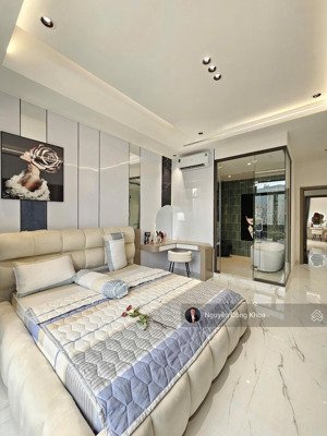 bán nhà 1 trệt 2 lầu full nội thất, sân ô tô, gần giáo xứ bà trà 500m, p.bình chuẩn, tp.thuận an