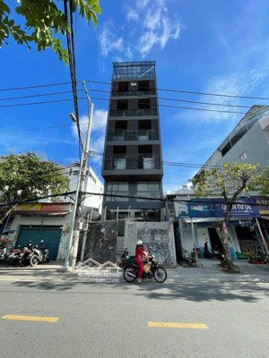 bán chdv mặt tiền đường lý phục man , p.tân thuận tp.hcm, dt 6x25m, 9 tầng, 27 phòng, 38ty