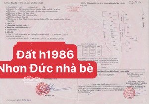 bán đất h1986 nhơn đức nhà bè-tphcm