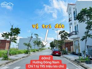 Đất KQH Hương Sơ 60m² – Đường 13,5m – Hướng Đông Nam – Chỉ 1,195 Tỷ