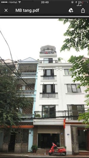 gia thụy - nguyên căn 6 tầng, thang máy - cty, spa, kd