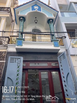 hạ giá 600tr bán nhanh nhà ở trung tâm q9 hẻm xe hơi