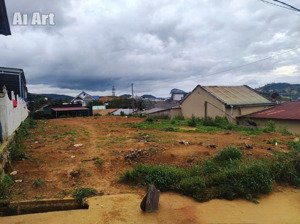 bán đất biệt thự 376m2, ngang 12m mặt tiền đường 19/5 lạc dương đà lạt lâm đồng.