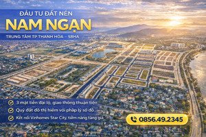 mở bán phân khu 1 heragon nam ngạn đất ven sông mã, sinh lời bền vững!