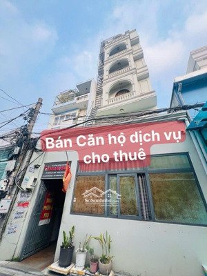bán căn hộ dịch vụ -95tr/tháng 6 tầng-5,65x23,5m- hầm để xe-quận 7-đường bùi văn ba-giá 26 tỷ