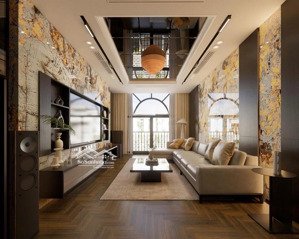 bán nhà mạc thái tổ, dt 55m2, 7 tầng thang máy, phân lô, kinh doanh, full nội thất xịn