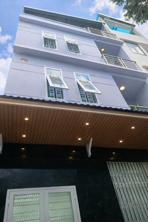 nhà đẹp ngay chợ minh phụng ngang khủng long 6m xây 4 tang btct với 5pn