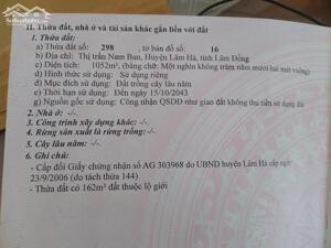 Biệt thự nghỉ dưỡng KP Thành Công, TDP Chi Lăng, TT Nam Ban, H.Lâm Hà, Lâm Đồng.