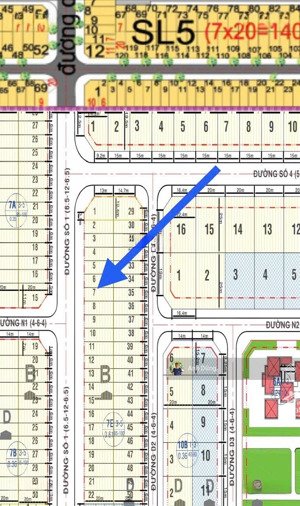 bán đất dự án thành hưng 6x20 (120m2) sổ hồng riêng đường 25m 1 sẹc lê hồng phong giá 1,5 tỷ