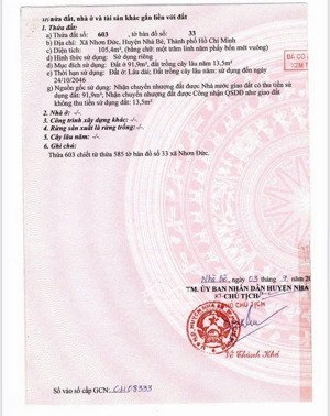 sản phẩm đất thổ cư đường nhựa chính rộng rãi gần đh mở tdtt nguyễn bình