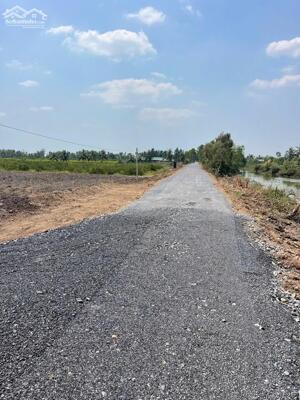 Bán đất thổ cư đường đá xanh 9m xã Tân Thành , Thủ Thừa dt 589m2 giá 2,15 tỷ